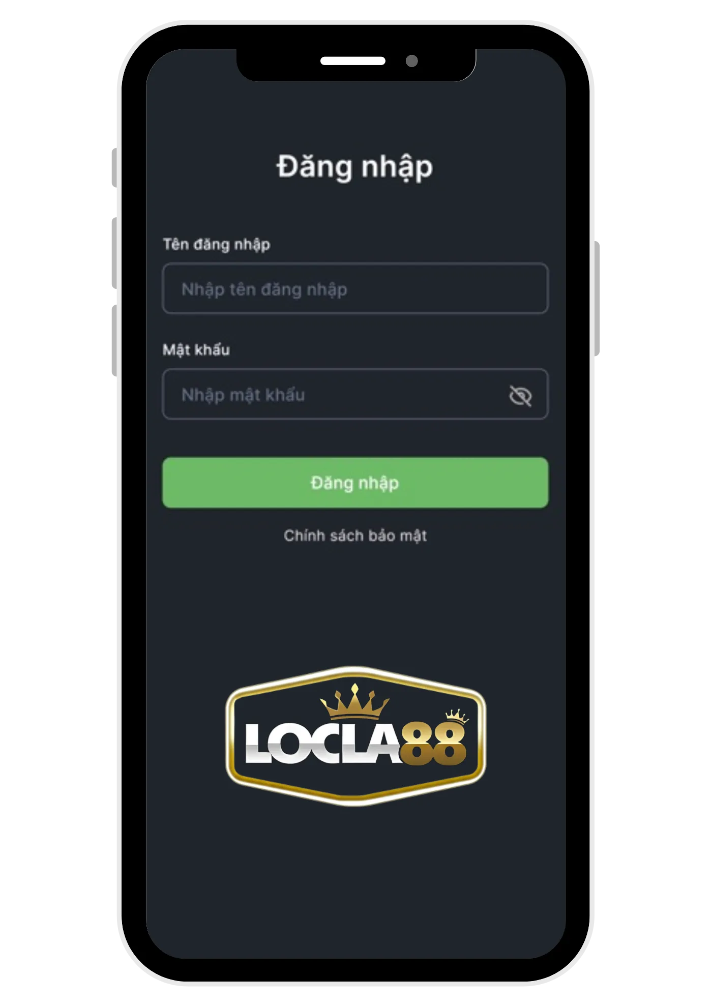 hướng dẫn đăng nhập Locla88